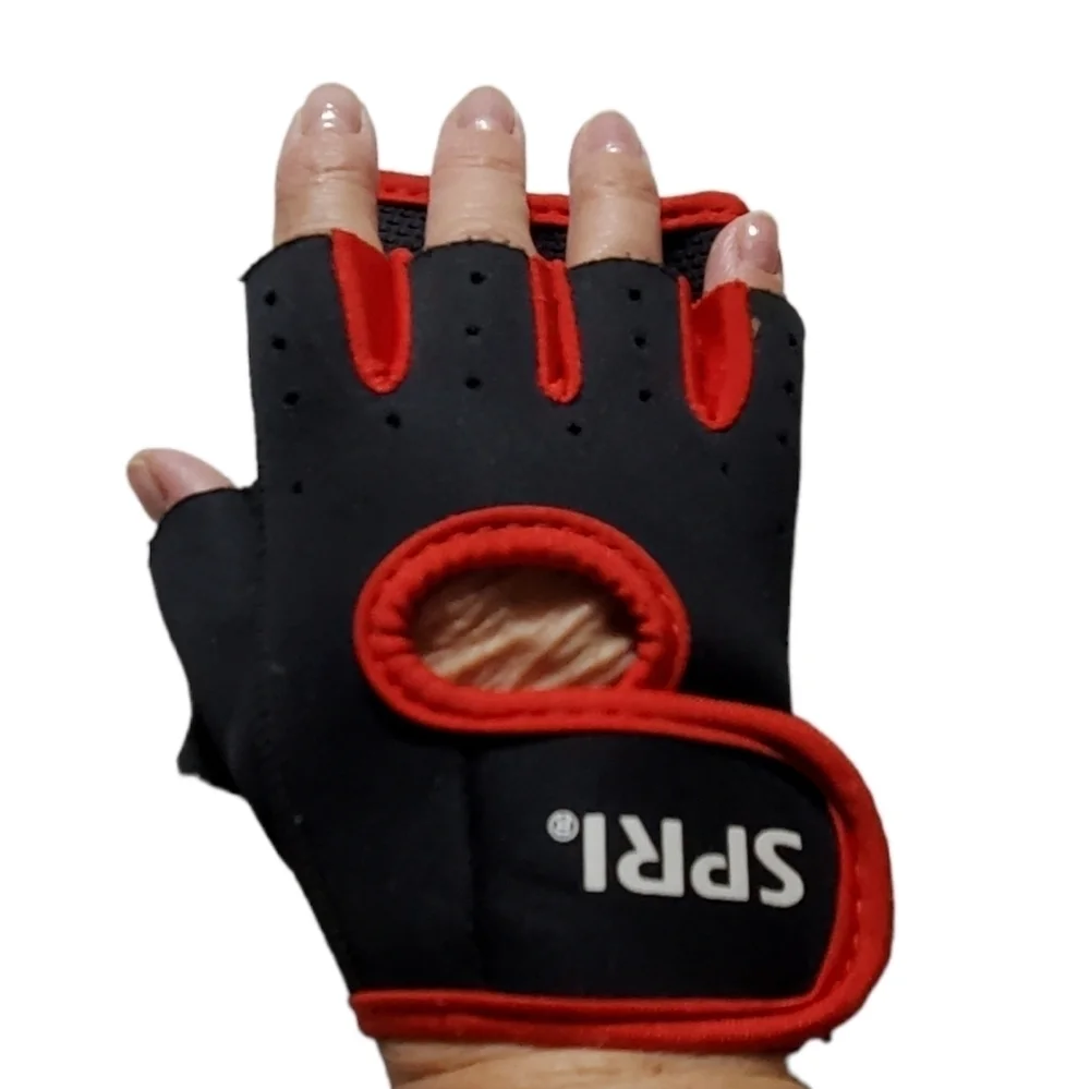 SPRI fingerless workout gloves S/M